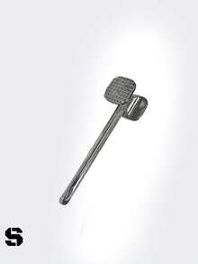 1pc Meat Tenderizer, Pork Chop Tenderizer, Double-Sided Meat Hammer, Kitchen Tool, Household Meat Hammer, BBQ Tool, Suitable For Potatoes, Hamburger Patties, Pancakes And Various Foods - Multicolor - View 10