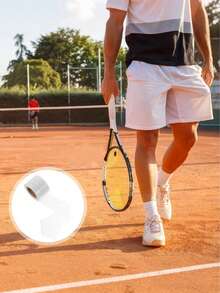 1-2Pcs Sponge Shock Absorbing Underwrap Film For Racket Grip Multifunctional Elastic Wrap Sports Accessories For Badminton Tennis - Multicolor - View 8