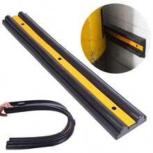 100cm Rubber Wall Guard Garage Backup Parking Car Door Bumper Protector Strip - 100cm - View 1