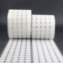 200/400 Pairs Self Adhesive Fastener Tape Dots 12mm Disc Adhesive Strong Glue Magic Sticker Round Fastener Hook And Loop Tape - Round - View 2