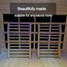 Hemlock Round Stick Sauna Backrest - 1 - View 3