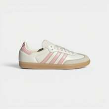 Adidas Samba OG Off White Sandy Pink (Women's) - 白色 - 查看 1