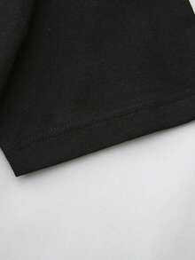 Men T-Shirts - 黑色 - 查看 6