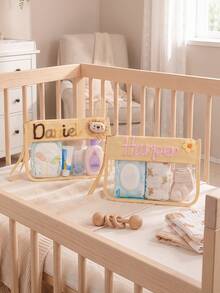 Personalized Storage Bag Organizer For Baptism And Birthday Gift, Christening - Multicolor - View 4