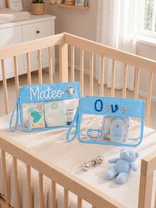 Personalized Storage Bag Organizer For Baptism And Birthday Gift, Christening - Multicolor - View 3