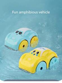 Summer Baby Bath Toy Car,Toddler Chain-Driven Land & Water Toy Car For Boys And Girls To Play In Water,Kids Toys Boys,Water Boy,Water Games,Outdoor Toys For Kids,Bath Tub Toys,Toys For Boys,Kids Beach Toys,Baby Bath Toys>Multicolor,Baby Swimming Ring,Bath Toys,Beach Toys,Pool Toys - Multicolor - View 1
