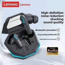 Lenovo 联想 TG102 游戏电竞入耳式蓝牙耳机 高品质无线降噪 长续航 中文包装 - 白色 - 查看 2