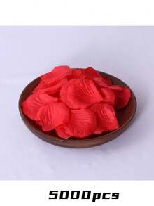5000片仿真玫瑰花瓣，模擬玫瑰花瓣，浪漫手工散裝花瓣，無紡布材質，分層花瓣，散裝花瓣，告白花瓣 - 彩色 - 查看 9