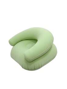 1/4pcs Portable Inflatable Single Person U-Shaped Sofa With Armrests And Backrest, Flocked PVC Material, Lightweight, All-Season Leisure Style, Unisex Adult Model, Suitable For Indoor, Garden, Beach, Camping, Picnic - Multiple Styles - View 13
