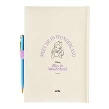 Safta Disney Alice In Wonderland Premium A5 Notebook, 96 Sheets, Hardcover And Glued Binding, With Matching Pen And Inner Pocket - Premium A5 - View 3