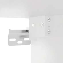 Roble Madera de ingeniería Armario Colgante 80x31x100cm Mueble de Cocina Armario de Almacenaje Montaje en Pared Estante Interior Pasillo Cuarto de Lavado Piso Hogar Despensa Organización Orden Sala de Estar - Marrón - Ver 7