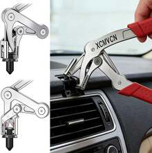 Car Clip Pliers, Spring-Loaded Panel Clip Removal Pliers Tool, Professional Automotive Plastic Fastener Remover For Door Panels, Interior &Amp; Exterior Trim, Push Pin &Amp; Rivet Disassembly Without Damage - White - View 7