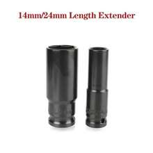 10pcs Deep Impact Socket Set Long Hex Socket Tool Kit Auto Repair Wrench Socket With Storage Case - A - View 3