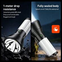 PHILIPS Rechargeable Battery Flashlight, Ultra-Long Life, High Capacity, Portable Spotlight For Outdoor And Emergency Lighting - Multicolor - View 9