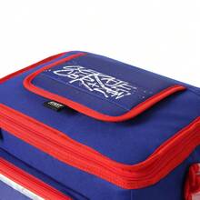 Atlético de Madrid 馬德里競技折疊式保溫食品袋，尺寸：29.5x22x27.5厘米，600D滌綸面料，帶拉鍊的保溫隔層和肩帶 - 選項 2 - 查看 5