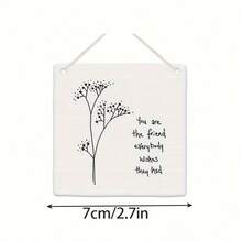 Hanging Acrylic Friendship Sign, 'You Are The Friend..' Friendship Gift, Hanging Decoration, Gifts For Best Friends - Multicolor - View 3