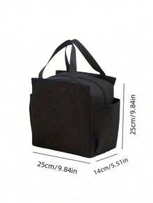 Bolsa de almuerzo aislada con tema de maestro, bolsa de picnic de moda, bolsa portátil de aluminio reforzado; adecuada para oficina, escuela, viajes y vacaciones; regalo perfecto para maestros en el Día del Maestro o Navidad; bolsa de moda para estudiantes o jóvenes, también adecuada para llevar libros, compras o temporada de regreso a la escuela; regalo ideal para expresar gratitud a los maestros, esencial para el regreso a la escuela - Multicolor - Ver 7