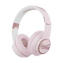 Coca-Cola T05 Wireless Over-Ear Headphones, 40mm Dynamic Driver, Upgraded Wireless 6.0, Foldable Lightweight Design, 25-Hour Battery Life, Wired/Wireless Dual Mode, Perfect Gift For Music Lovers - View 9