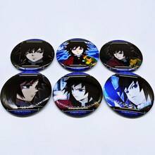 KIMETSU NO YAIBA 1 Set 8pcs 75mm Official Licensed: Giyu Tomioka & Muichiro Tokito & Individual Pool 6 Random Styles. Exquisite And Fashionable Anime Merchandise, Perfect For Collection And Gifting To Friends. - Multicolor - View 15