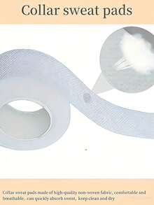 Shirt Collar Protector Pads, Invisible Self-Adhesive Collar Protectors, Shirt Collar Liners And Hat Sweat Pads, Prevent Sweat Stains - Multicolor - View 3
