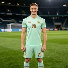 World Cup France Away Adult Men's And Women's Football Jersey Set - No. 20 - View 2