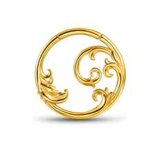 1pc 4mm Wave Ear Gauge Ear Stretchers Ear Hooks Clip Plated 18K Gold Ocean Wave Ear Expanders Piercing Body Jewelry Extender Fashion Unisex Vacation - 1697 - View 12