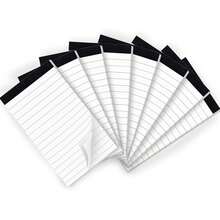 8mm Regular Horizontal Lines, Thick Paper With No Ink Bleed, 180° Lay-Flat Writing, Easy-Tear Inner Pages, Glue-Top Binding To Prevent Page Loss, Suitable For Practice, Notes, And Daily Draft Recording - Multiple Styles - View 8