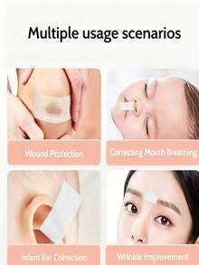Breathable And Waterproof Nail Patches; Eyelash Extension Isolation Pads, Breathable Makeup Tape; Designed To Strengthen Nail Surface To Prevent Breakage, Inhibit Nail Biting, And Repair Damaged Nails - Multicolor - View 2