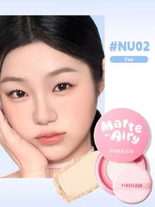 PINKFLASH 控油散粉，長效防水抗汗防暈染定妝粉，適合 Gen Z 與 Y2K 化妝風格，情人節與新年的理想禮物，F30 - #NU02 - 查看 13