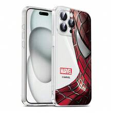 Miniso Marvel Spider-Man 透明防摔軟殼手機保護殼，適用於 iPhone 17/17 Pro/18 Pro Max/18 Pro/Air/16 Pro Max/15 Plus/14/13/IP17/15 Pro/12 Pro/11/16 Plus，適合 Apple - 無色 - 查看 2