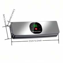 Vacuum Sealer Machine With Digital Display, Automatic Food Sealing Machine, Compact Mini Vacuum Packaging Machine, Suitable For Meat, Vegetables And Fruit Storage, Comes With 10 Vacuum Bags, Ideal For Meal Prep And Camping Use - Multicolor - View 2