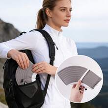 1pc Women's Summer Foldable Bucket Hat, Breathable Sun Protection Hat For Outdoor Hiking, Beach Vacation Wear - Multicolor - View 3
