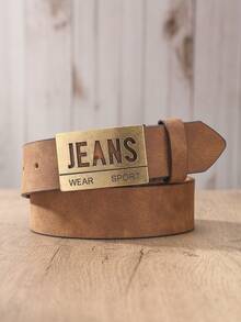 1pc Vintage Western Cowboy Style Belt, Unisex, Suitable For Jeans - BH1144 - View 13