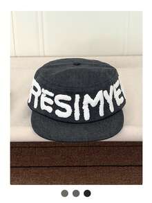 Soft Top Flat Bill Hat Colorblock Vintage Skateboard 5-Panel Cap Women Camouflage Flat Brim Hat BiteBerry Original New American Letter Contrast Color Corduroy Plaid Baseball Cap Couple Fashion Simple Casual Versatile Sun Protection Baseball Cap Outdoor Street Skater Hippie Chicks Style Hat - Multicolor - View 16