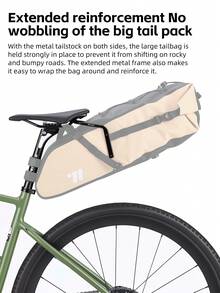 WEST BIKING Braket Tas Jok Sepeda Paduan Aluminium Tempat Botol Minum Sepeda Rak Tas Jok Multifungsi untuk Sepeda Balap MTB Sepeda Gunung - MultiWarna - View 4