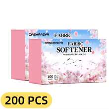 1 Box 40pcs Sakura Scented Fabric Softener Sheets, Clothes Softener, Car Air Freshener, Long-Lasting Fragrance, Soften Clothes, Deodorizing Fragrant Laundry Sheets, Laundry Essential - Cherry Blossom Smoothie Sheets - View 9
