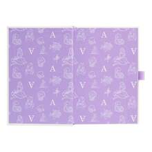 Safta Disney Alice In Wonderland Premium A5 Notebook, 96 Sheets, Hardcover And Glued Binding, With Matching Pen And Inner Pocket - Premium A5 - View 4