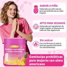 URO Suplemento Vitamínico Femenino Combo 2 en 1 GWYNNE: 60 Gomitas Probióticas Veganas Sabor Piña para Equilibrio pH, Salud Intestinal y Apoyo Inmunológico + 60 Cápsulas Probióticas U RO Sin Sabor, Soporte Nutricional para el Bienestar Íntimo Diario de Mujeres Adultas - combinación - Ver 2