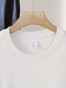 Women's Round Neck Short Sleeve Graphic Tee, Casual Top Suitable For Spring, Summer And Autumn Outfits - 白色 - 查看 7