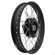 Rin Trasero 2.15 x 18 Negro Mate para DM200 / DM200 Sport – Aro de Rayos para Motocicleta - Negro - Ver 1