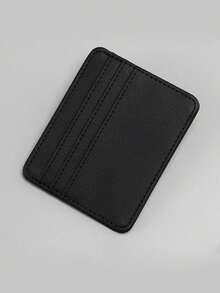 1pc Men's Stylish Class Elegant Compact Leather Wallet Multi-Card & Coin Holder ,Multiple Card Slots, Suitable For Daily Use - A - View 6