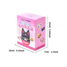 Miniso Powerpuff Girls Game Console Plush Pendant Blind Box, soft plush fabric, cute game console shape, bag decor & IP collectible gift (1 PC Random Delivery) - 彩色 - 查看 8