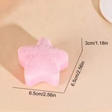 Star-Shaped Flocking Jewelry Box, Cute Storage For Rings, Earrings Necklaces, Compact Portable, Ideal Gift Packaging For Birthdays Holidays - Same Style In Multiple Colors - View 3