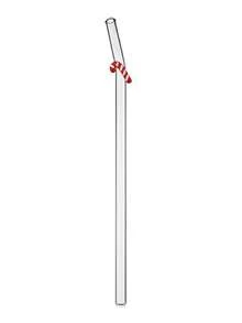 GASUDIN 4pcs Reusable Bent Glass Straw Set - High Borosilicate Glass Material, Includes Cleaning Brush - Christmas Theme, Holiday Patterns (Christmas Tree, Candy Cane, Holly, Gingerbread Man) - Ideal Gift For Home, Cafe, Party - View 10