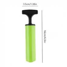 Portable Hand-Pressed Ball Pump (With 3 Needles), Mini Manual Inflator, Suitable For Basketball, Soccer And Various Sports Balls - Black - View 4
