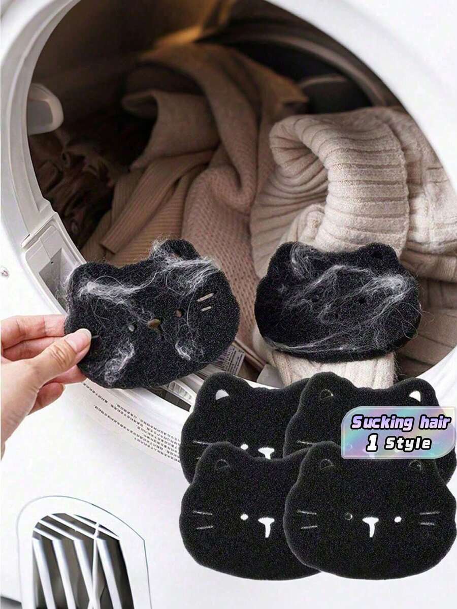 Set Bola Pengumpul Bulu Hewan Peliharaan yang Dapat Digunakan Kembali untuk Mesin Cuci, Pengumpul Bulu Anjing dan Kucing Lucu, Pengumpul Serat untuk Menghilangkan Serat dari Pakaian di Mesin Cuci - beraneka warna - View 1