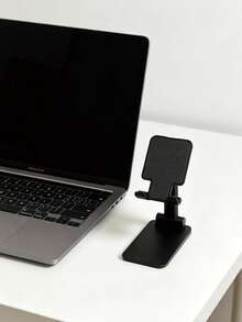 1pc Fully Adjustable Desktop Phone Stand - Dual Folding Design, Universal Fit For All Phone Models, Stable Desktop Stand, Suitable For Personal Use And Gifts, Adjustable Phone And Tablet Stand Combo - Support - View 14