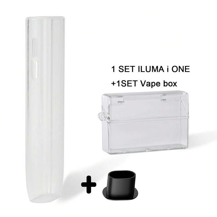 1set=3pcs Multi-Color Transparent Anti-Drop Anti-Scratch Portable Electronic Cigarette Protective Case & Cigarette Box Set Accessories (Protective Case + Cigarette Box + Disassembly Tool), Specially Designed For IOQS ILUMA I ONE+FOR TEREA Electronic Cigarette Box, Suitable For Pocket Carry And Daily Use - Transparent Version - View 12