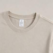 Men's "FK Around And Find Out" Graphic T-Shirt-Cotton Casual Tee With Skull & Stars Print, For Summer, Sports, Travel & Casual Attire Leisure Clothing - 杏色 - 查看 5