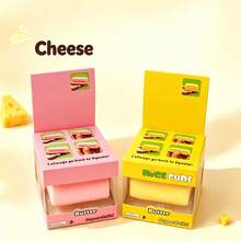 1pc,Cute Butter Bar Shaped Squishy Stick, SquishyStretchable Super Solid Moldable Decompression Toy, Portable Anti-Anxiety Hand Squeeze Fidget Toy For Classroom Office Reward Birthday Holiday Present - 彩色 - 查看 4